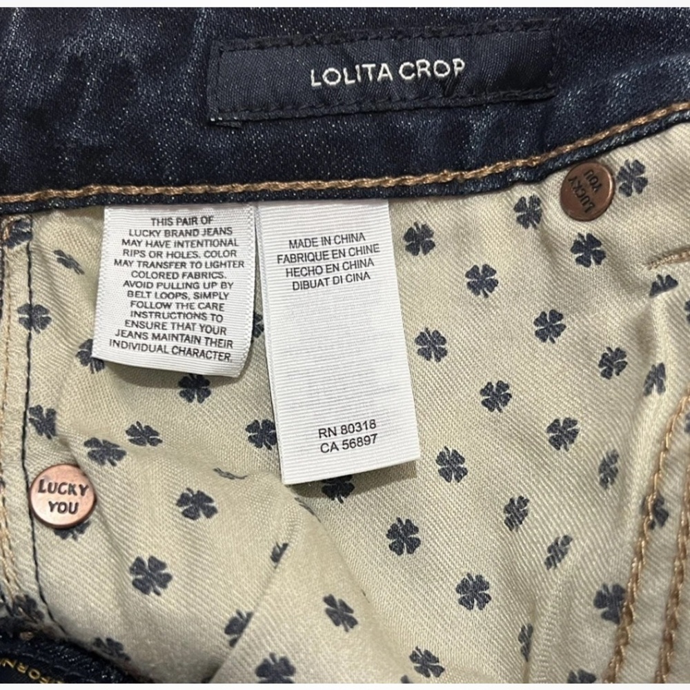 Lucky Brand Lolita Crop Jeans - Picture 4 of 6